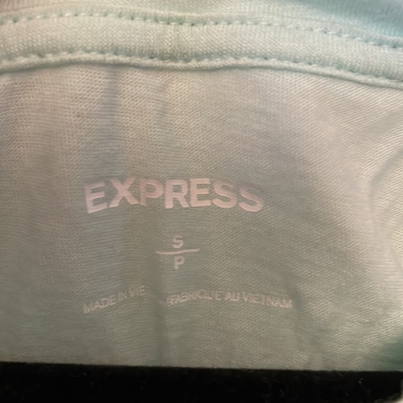 Express studded cropped tank mint green size small - Picture 3 of 4